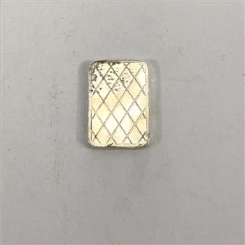 Free Mason 1 Gram 999 Silver Bar Ingot