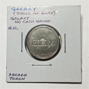 Galaxy Arcade Token*Nickel*22mm