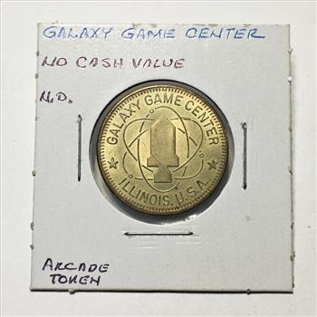 Galaxy Game Center Arcade Token*Brass*25mm
