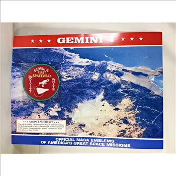 GEMINI 4 (First Space Walk) NASA Space Mission Emblem Patch*Encased in 9