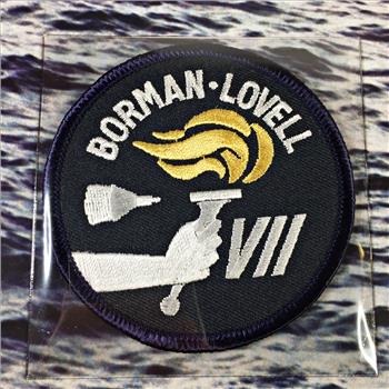 GEMINI 7  (Victory Torch) NASA Space Mission Emblem Patch*Encased in 9