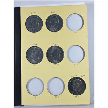 General Album For Dollar Size Coins*Includes 15 Eisenhower 