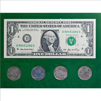George Washington Coin, Currency and Stamp Collection the United States Commemorative Gallery