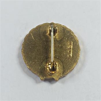 Gold Colored Lapel Pin with Presidential Seal