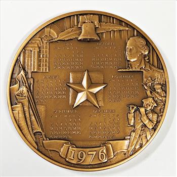 High Relief Bronze Medallion*3