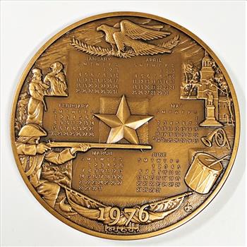High Relief Bronze Medallion*3