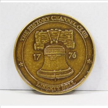 History Channel Club Liberty Bell Medallion