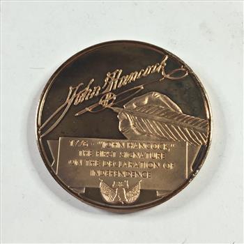 John Hancock Bronze Medallion*1.5