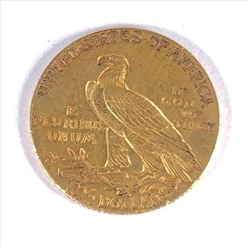 KEY DATE*1911-D $2-1/2 Indian Head Gold Quarter Eagle