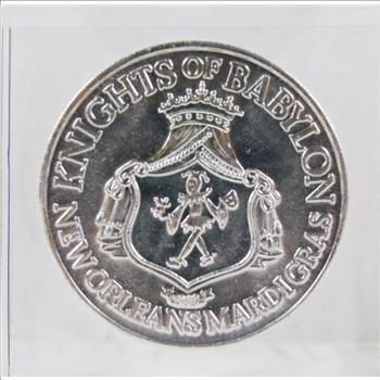 Knights of Babylon Mardi Gras Coin