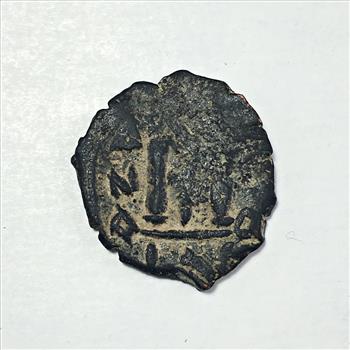 Large Bronze Follis of the Ancient Byzantine Empire (491 to 1453 AD)