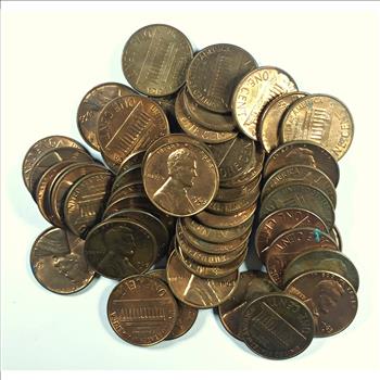 Large Lot of 1960's Copper Pennies*High Grade Coins