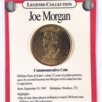 Legend's Collection JOE MORGAN Commemorative Coin*1.5