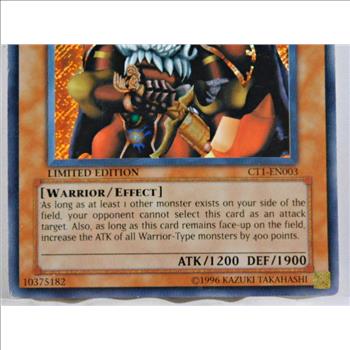 LIMITED EDITION Command Knight CTI-EN003 Konami Yu-Gi-Oh Trading Card - High Grade
