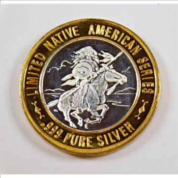 Limited Native American Series*.999 Pure Silver*Chief Ouray, Ute