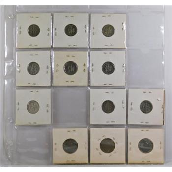 Lot of 12 U.S. Mint Error Coins*Various Errors On Dimes and Nickels*1956 Dime and 1960's