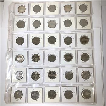 Lot of 20 Mixed Dated Jefferson Nickels*1980's and 1990's