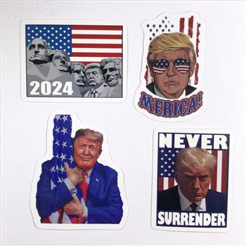 Lot of 2024 Donald Trump Stickers | Property Room