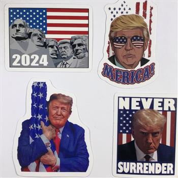 Lot of 2024 Donald Trump Stickers
