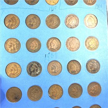Lot of 29 Indian Head Cents and One (1) Lincoln Head Wheat Cent*Most Are 1901 Cents