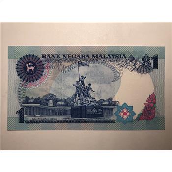 Malaysia 1 Satu Ringgit  Crisp Uncirculated Bank Note