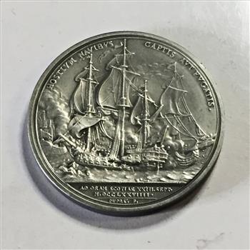 Medal Awarded to Brigadier Captain John Paul Jones For the Capture of the Serapis 1779*1.5