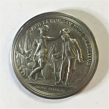Medal Awarded to Brigadier General Daniel Morgan For Victory at Cowpens 1781*1.5