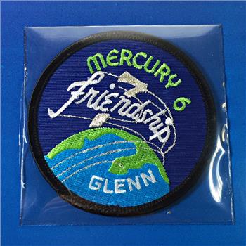 MERCURY 6 (Friendship 7) NASA Space Mission Emblem Patch*Encased in 9
