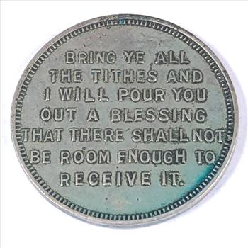Methodist Men Tithing Token*One Tenth is the Lord's