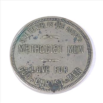 Methodist Men Tithing Token*One Tenth is the Lord's