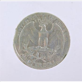 MINT ERROR - 1966 Washington Quarter - Clipped Planchet