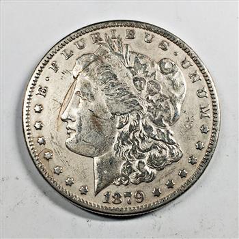MINT ERROR*1879-S Morgan Silver Dollar*Long Nock Error