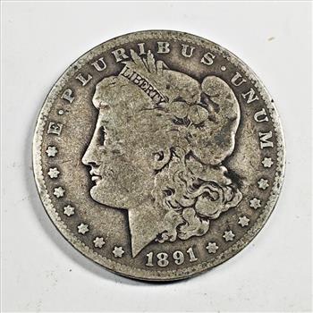 MINT ERROR*1891-O Morgan Silver Dollar*Clash Die 