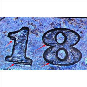 MINT ERROR*1896/1896 Morgan Silver Dollar*Tone*Repunched Date