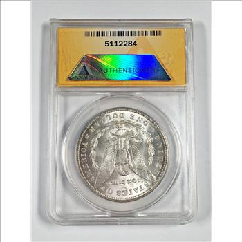 MINT ERROR*1900 Morgan Silver Dollar*Graded MS63 VAM-24 DDR Doubled Wing Top 100 by ANACS