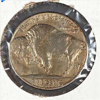 MINT ERROR*1937-D THREE LEGGED Buffalo Nickel*Full Horn*Better Grade