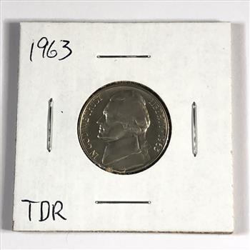 MINT ERROR*1963 Proof Jefferson Nickel*Triple Die Reverse