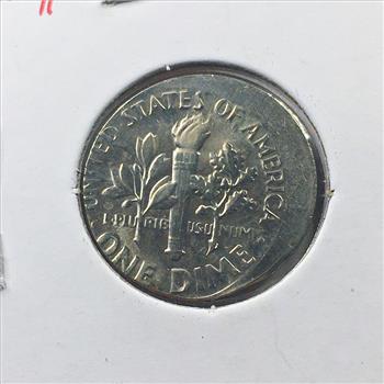 MINT ERROR*1979 Off Center Roosevelt Dime*High Grade with Luster