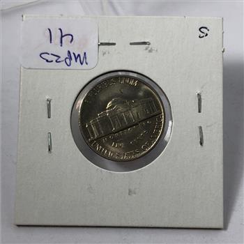 MINT ERROR*1981-P Jefferson Nickel*Off Center/Misaligned Die*High Grade