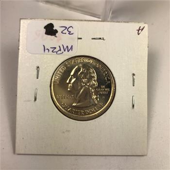 MINT ERROR*2000-D New Hampshire Commemorative Washington Quarter*Broad Struck*High Grade