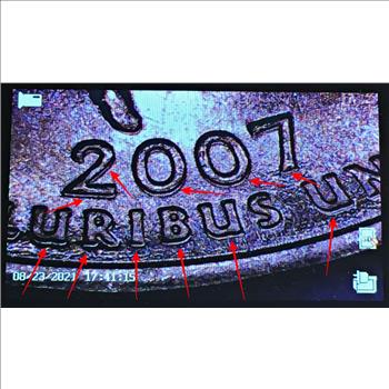 MINT ERROR*2007-D Wyoming State Commemorative Quarter*Double Die Obverse AND Reverse