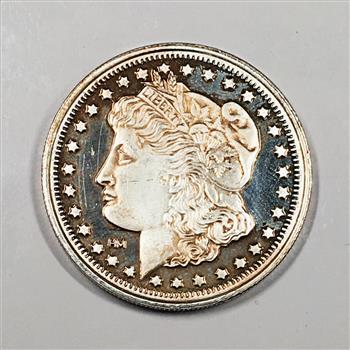 Morgan Design One Ounce  .999 Silver Round*Proof