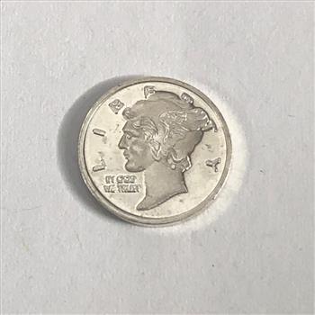 Morgan Type 1 Gram 999 Silver Round High Grade Cameo