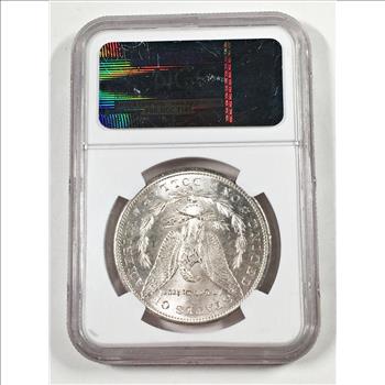 MS64 1881-S Morgan Silver Dollar Graded by NGC