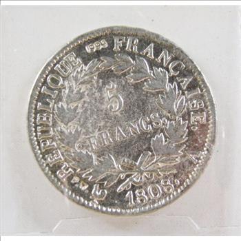 Napoleon Bonaparte Silver 5 Francs Coins*Replica