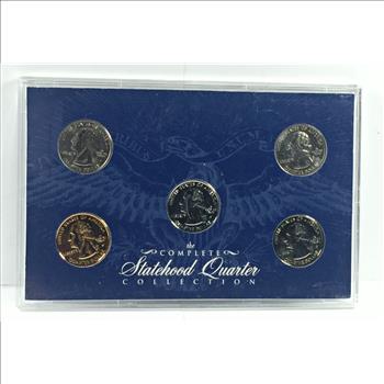 New Jersey State Commemorative Quarters*24K Gold Layered, Highlighted, Holographic, Colorized and Platinum Layered