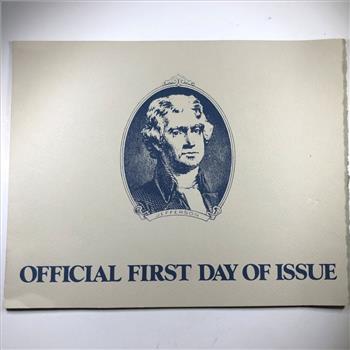 Official First Day of Issue $2 Bicentennial Federal Reserve note; Philadelphia*Series 1976*In Collector's Paper Wallet
