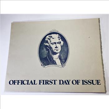 Official First Day of Issue of the US Bicentennial $2 Bill*April 13, 1976*Postmarked Philadelphia with Flag Stamp