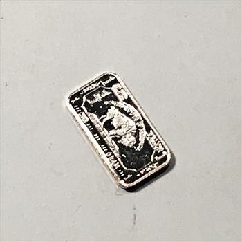One Gram .999 Fine Silver Bar*Buffalo