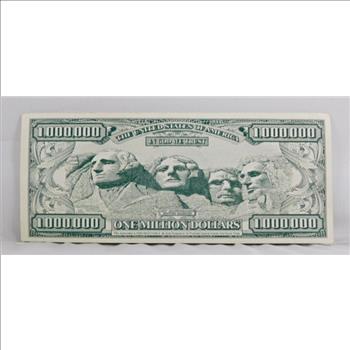 One Million Dollars Statue of Liberty Novelty Bank Note